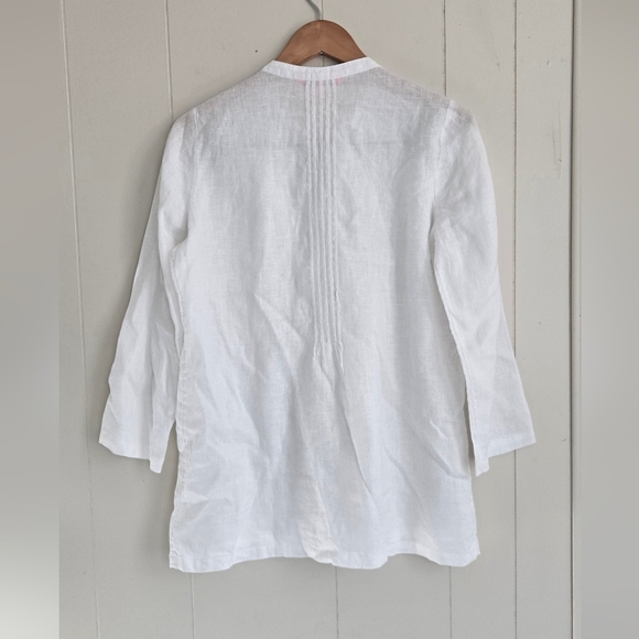Lilly Pulitzer White Tunic-Sizs XS - Picture 7 of 7